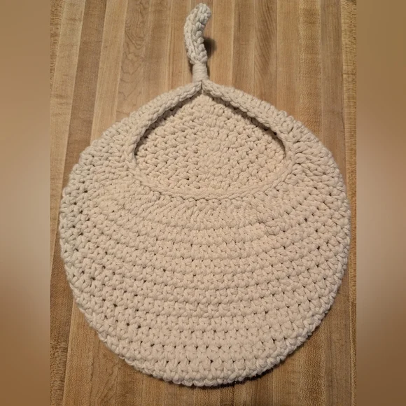 Crochet Hanging Basket Set of 3 - Picture 7 of 15